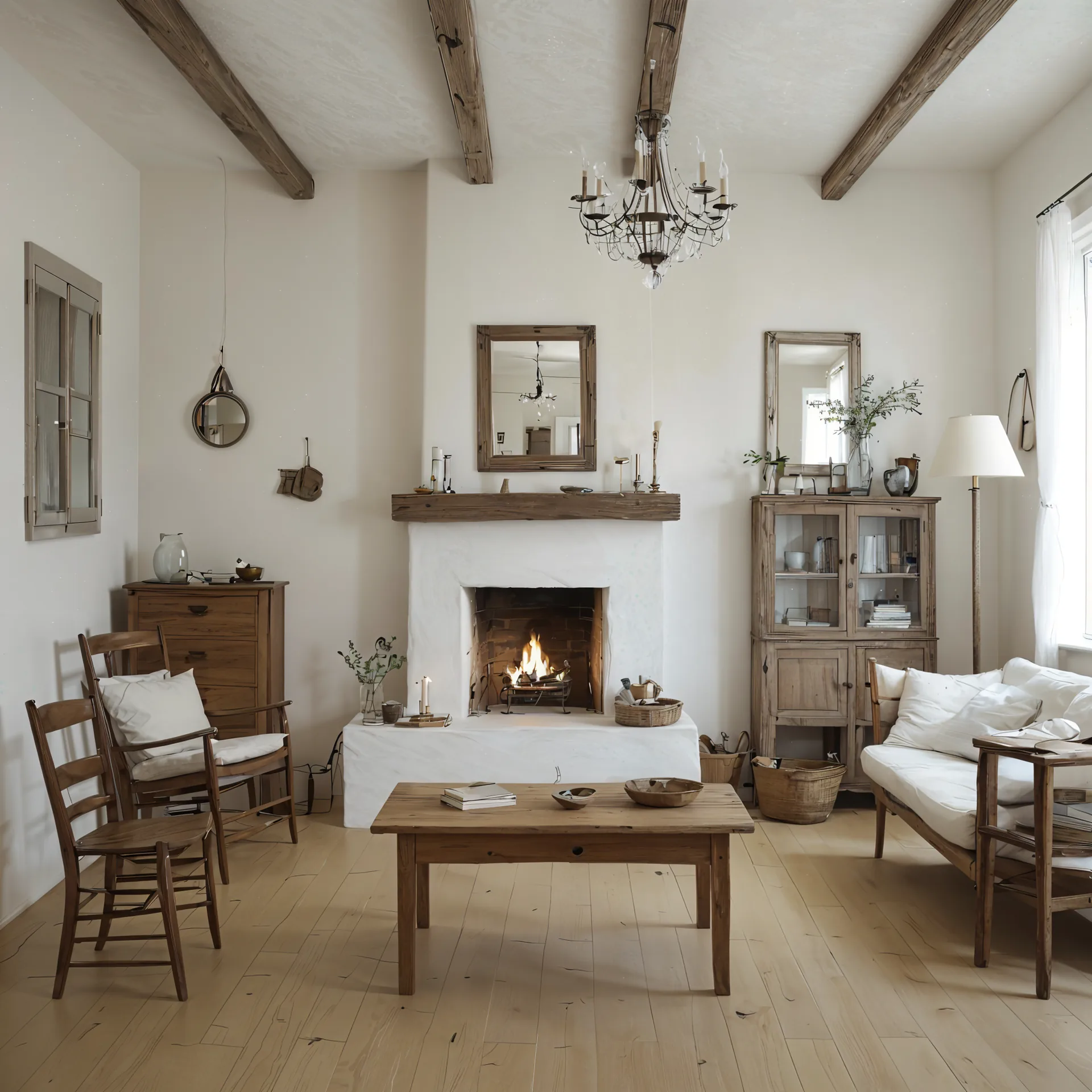 暖炉のある暮らし